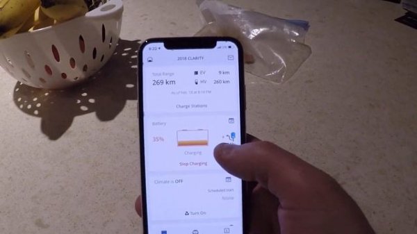 Honda Clarity remote Climate Control - How to Use it