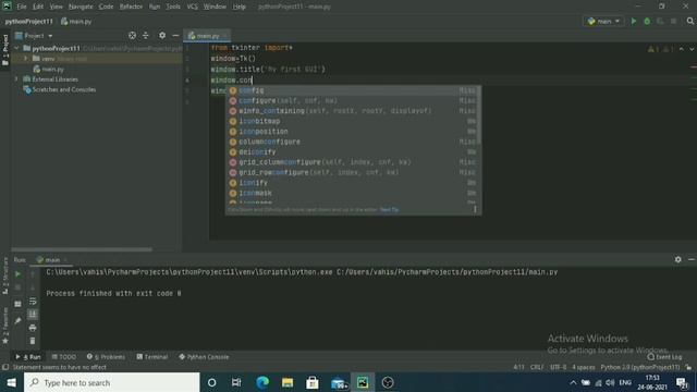 Python Tkinter for making GUI(Graphical User Interface)basic program смотреть онлайн