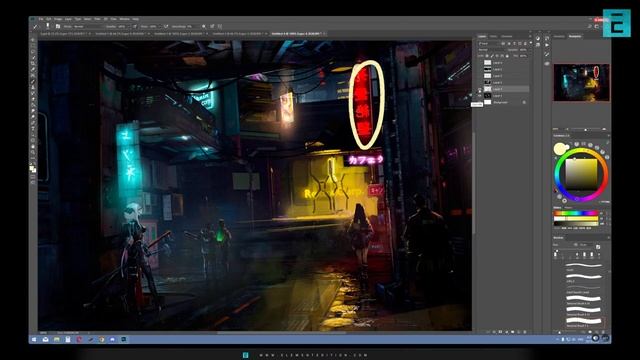 Concept Art Feedback #20 \ Сергей Васнев \ Ошибки в концепт-арт окружения #conceptart #photoshop