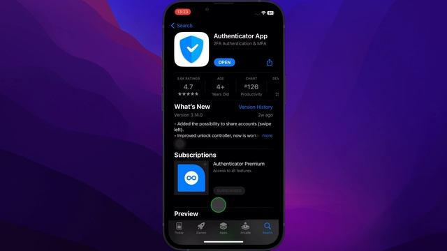 Set up Authenticator App on iOS 16.1 смотреть онлайн