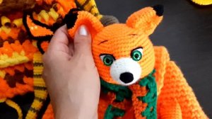 Вязаные детские рюкзачки  Knitted children's backpacks