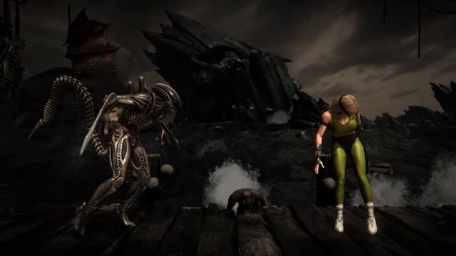 (MKXL | ALIEN | 1ST | 2ND | FATALITY | ON | MK1 | SONYA BLADE) смотреть онлайн