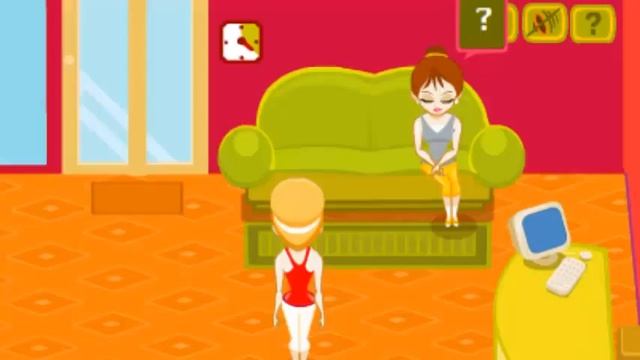 Фитнес-суматоха - игра для девочек смотреть онлайн