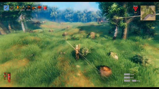 Learning Valheim Gameplay E8 Rolling Logs, Setting Spawn & Starter Shack смотреть онлайн