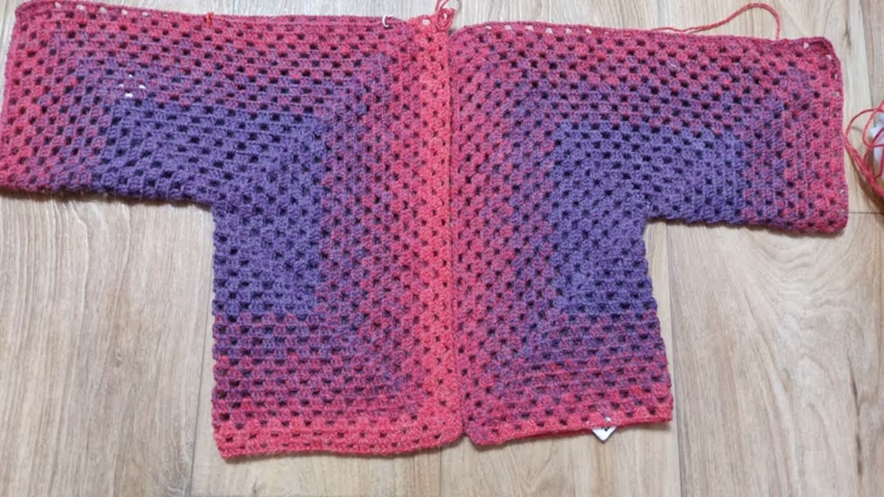 Жакет ЖАСМИН из шестиугольников. Мастер класс 2 часть. смотреть онлайн