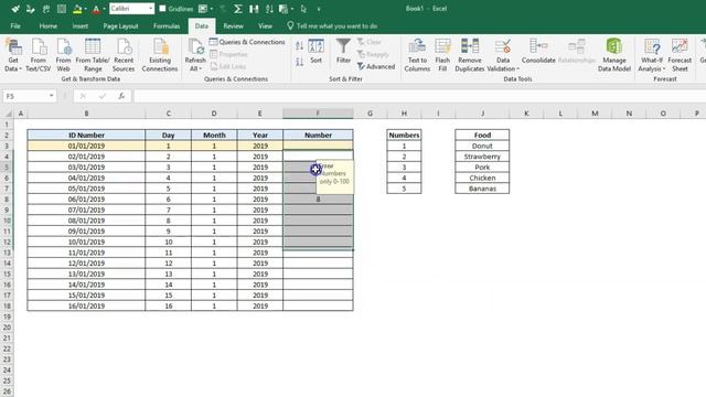 MS Excel - Data Validation and Creating your Own Drop Down List смотреть онлайн