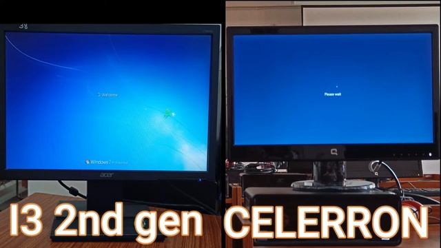 Intel Celeron vs I3 смотреть онлайн