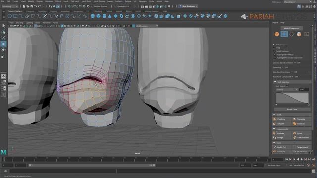 Maya blend shape tutorial (blendshapes) смотреть онлайн