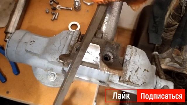 Реставрация старого ржавого домкрата СССР 1949г. / Restoration Of An Old Rusty Jack Of The USSR 194