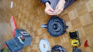 01 Dyson cinetic big ball absolute 2, complete disassembling