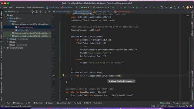 Kotlin Shared Preferences Tutorial Part 2: Read and Display - Android Studio смотреть онлайн