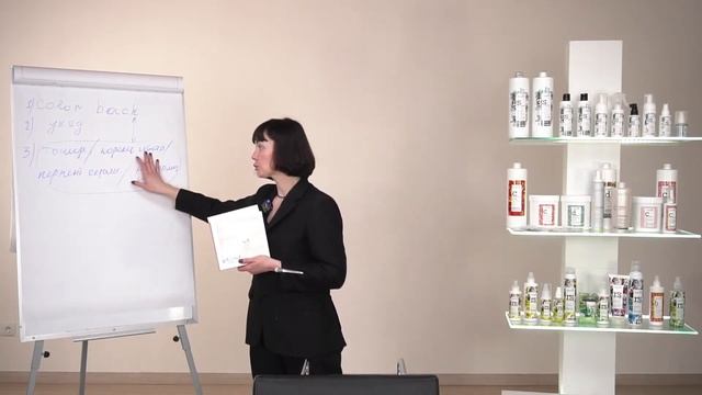 Наталья Куницына — снятие накопившегося нежелательного цвета с волос без потери их качества смотреть онлайн