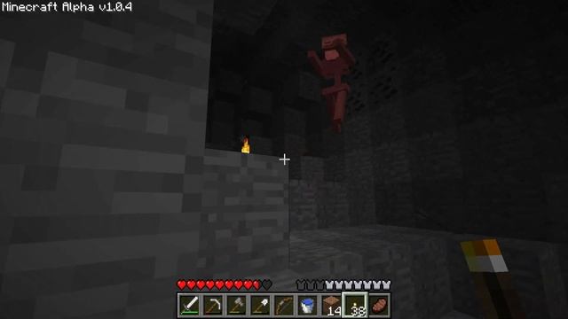 Minecraft [Alpha 1.0.4] Episode 2: Caves & Cliffs смотреть онлайн