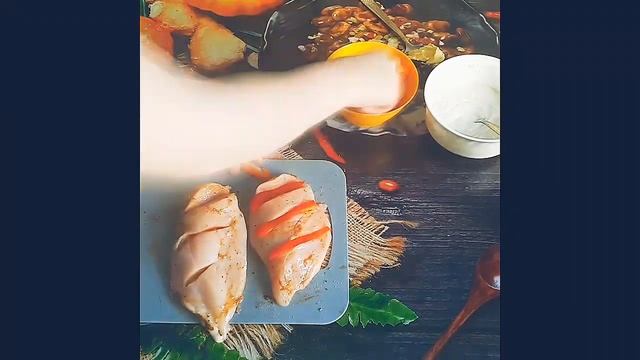 Куриная грудка в сметанном соусе смотреть онлайн