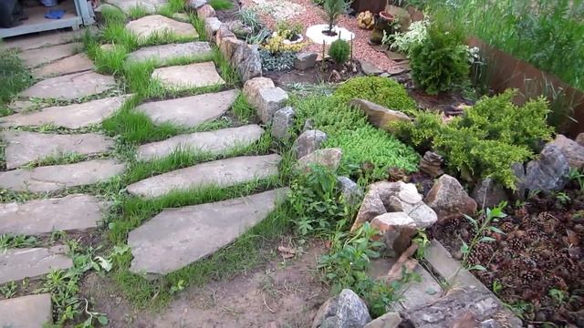 Ландшафтный дизайн!Клумба своими руками!Flower bed with own hands смотреть онлайн