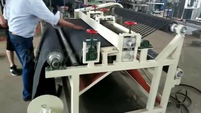 Продольно резательный станок для наждачной бумаги   линия для производства эластичных лепестков