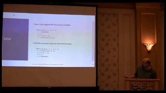 Optimizing the Computation of Hash Algorithms as an Attacker смотреть онлайн