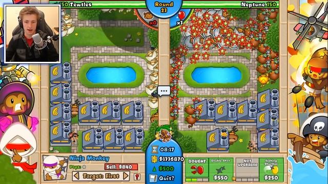 Bloons TD Battles | SPIKE FACTORY VS TACK SHOOTER! - I CAN'T BELIEVE THIS ACTUALLY WORKS! смотреть онлайн