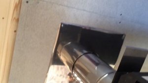 Дымоход через стену( своими руками)