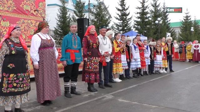 Районный фестиваль национального костюма "Своё родное". Новобелокатай 15.04.2022 смотреть онлайн