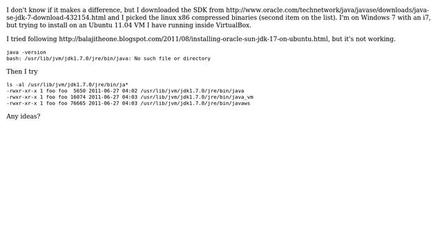 Getting Java 7 to run on Ubuntu 11.04 смотреть онлайн