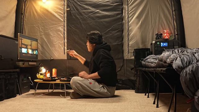 Лучшая надувная палатка ☔ Кемпинг под дождем с Landrover Defender