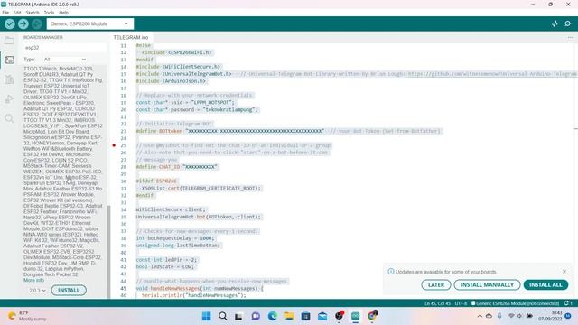 install board esp8266 dan esp32 di versi arduino ide terbaru смотреть онлайн