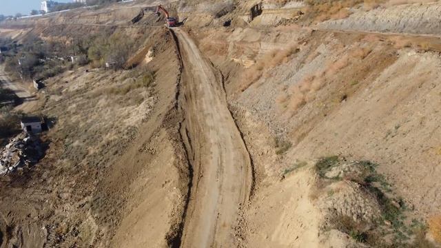 Укрепление береговой линии в посёлке Аршинцево. смотреть онлайн