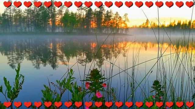 Видео (слайд-шоу) "Утренние росы" смотреть онлайн