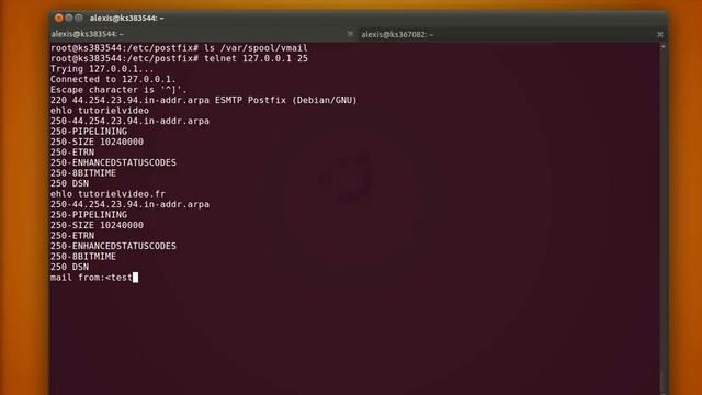 Tutoriel vidéo : Installer un serveur de mail avec Postfix et courier смотреть онлайн