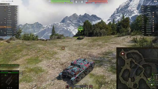 World of Tanks Прокачка ПТ Италии! Semovente M41 → Semovente M43 Bassott смотреть онлайн