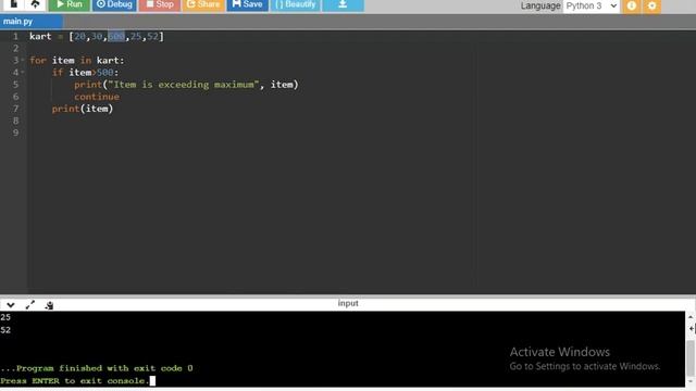 Transfer Statement: Problem on break, continue and Loop with else block смотреть онлайн