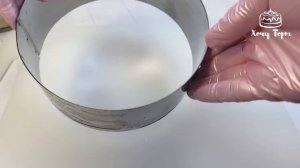 Двухслойная клубничная прослойка для муссовых и бисквитных тортов. Простой рецепт | Хочу ТОРТ