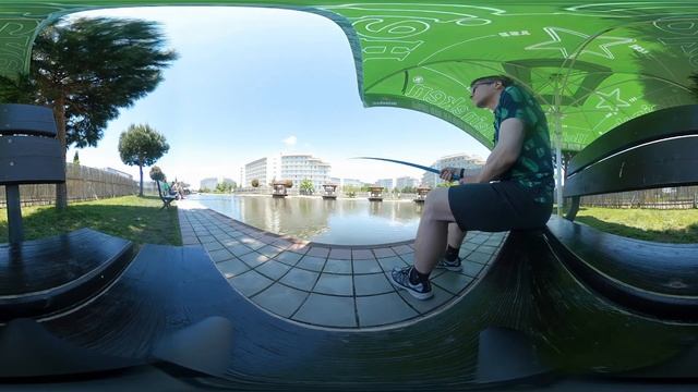 Sochi park hotel. May 2021 Russia. Fishing village pano panoramic video 360 смотреть онлайн