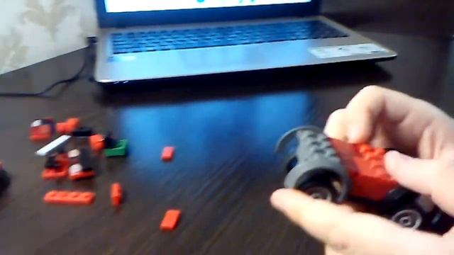 Как сделать джип из LEGO деталей? смотреть онлайн