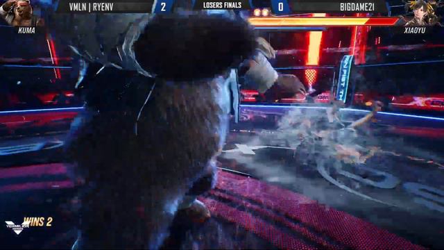[Vortex #118] VMLN | RyenV (Kuma) vs BigDame21 (Xiaoyu) - Losers Final - TEKKEN 8 смотреть онлайн