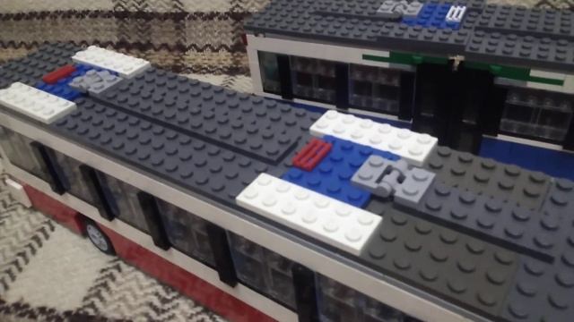 LEGO ПОМОРИЙСКИЕ АВТОБУСЫ #2 MERCEDES BENZ O 405 (#232) смотреть онлайн
