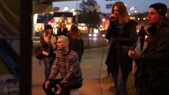 Вулічныя музыканты на Нямізе 12.05.2017 смотреть онлайн