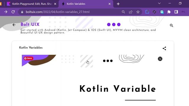 Kotlin Variable | Kotlin tutorial for beginners | android Kotlin tutorial | android tutorial смотреть онлайн