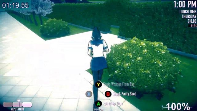 Yandere Simulator Speedrun | Kidnap 03:05.98 смотреть онлайн