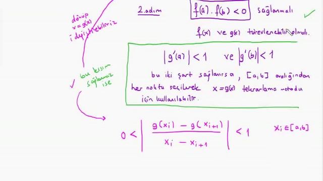 Sayısal Analiz : Tekrarlama Metodu (Fixed Point İteration Method) смотреть онлайн