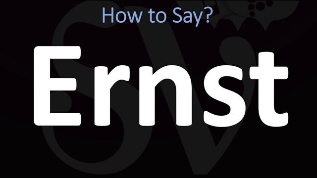 How to Pronounce Ernst? (CORRECTLY) смотреть онлайн