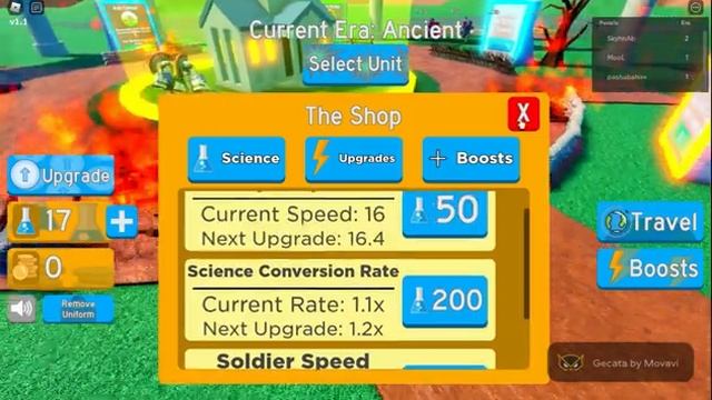 Играю в роблокс игру Будь солдатом! Тренажёр смотреть онлайн