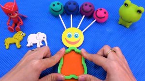 Приятное видео о том, как приготовить радужный леденец на палочке и симпатичную форму для вырезания