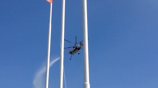 Сотрудники МЧС празднуют 210-летие пожарной охраны. смотреть онлайн