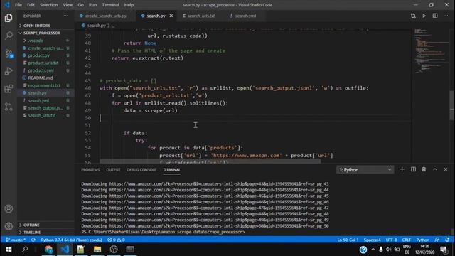Scrape Amazon Products with Python смотреть онлайн