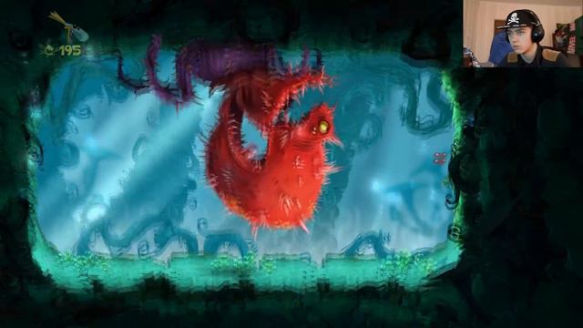 ГЛАВНЫЙ БОСС ДЖУНГЛЕЙ! ЗДОРОВЕННЫЙ ЦВЕТОК! | Rayman Origins #28 смотреть онлайн