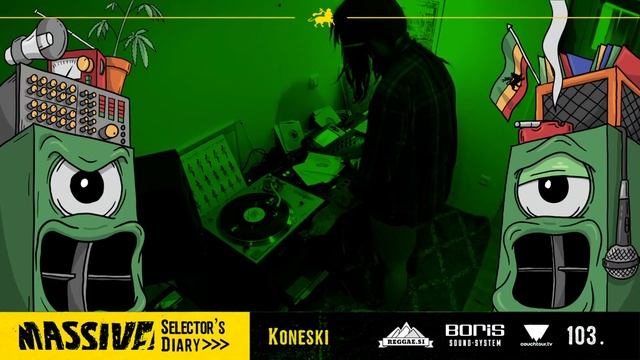 MASSIVE! Selector's Diary 103 - Koneski - Roots Reggae, Dub, Steppers Selection смотреть онлайн