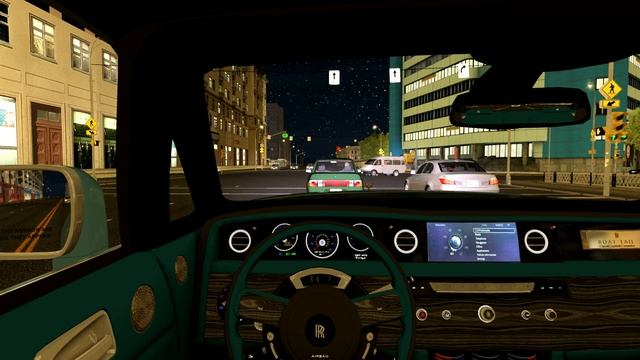 City Car Driving - Rolls Royce Boat Tail - night смотреть онлайн