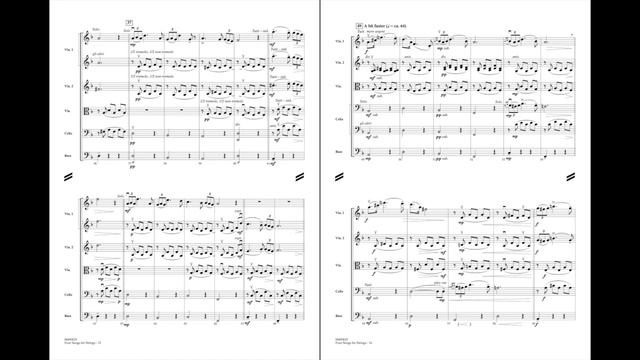 Four Songs for Strings by Franz Schubert/arr. Cliff Colnot смотреть онлайн